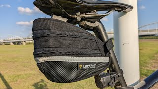 Review bolsa sillín Topeak Wedge Pack II talla Media [upl. by Mcgregor139]