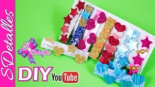 ðŸ˜ BROCHES para el cabello ðŸ˜± Video 225 SDetalles [upl. by Menendez]