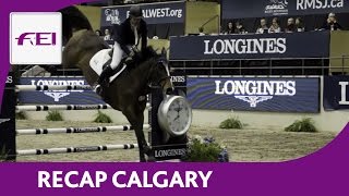 Highlights  Calgary  Longines FEI World Cup™ Jumping 201617 NAL [upl. by Ennoid]