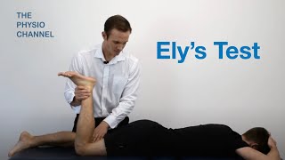 How to do the Elys Test for Rectus Femoris and Femoral Nerve pain [upl. by Enileoj]