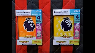 HIT NOWOŚĆ PANINI PREMIER LEAGUE 2024  OTWIERAMY Z MARTĄ DWIE MAŁE PUSZKI  JEST MEGA TRAF [upl. by Issim]