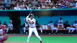 Mike Blowers Grand Salami 7 RBI Vs Boston Red Sox Kingdome [upl. by Notlil]