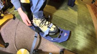 MSR Evo Snowshoe Video Review [upl. by Jamey936]