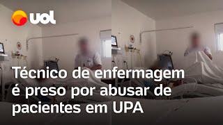 Técnico de enfermagem é preso por abusar de pacientes inconscientes e filmar os crimes em UPA no PR [upl. by Isidoro383]