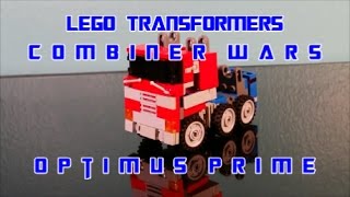 Lego Transformers Combiner Wars Optimus Prime Ultra Prime Part 1 by BX Brix [upl. by Eadnus]