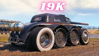 Panhard EBR 105  19K Spot Damage amp EBR 105  17K sd World of Tanks Replays [upl. by Eceirtal]