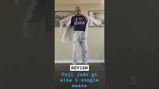 REVIEW FUJI Judo Gi Size 5 judogiREVIEW [upl. by Acirahs]