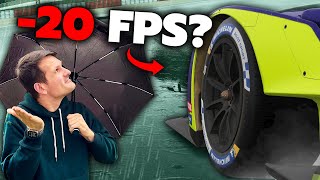 iRacing Rain  How does it IMPACT Hardware Performance [upl. by Annotahs]