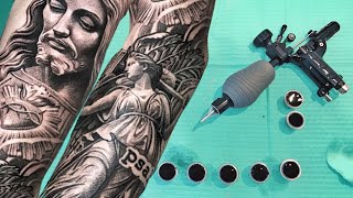 TATTOO TIMELAPSE  FULL SLEEVE [upl. by Anzovin]