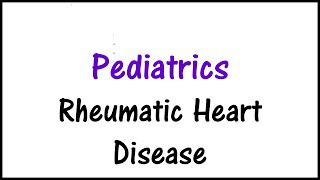 Pediatrics Case Presentation  Rheumatic Heart Disease  Important Points Only [upl. by Siger]