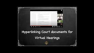 Hyperlinking Court documents for virtual Hearings Part 3 how to create links on Caselines [upl. by Marelda266]