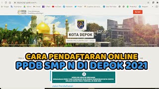 PPDB SMP DEPOK 2021 [upl. by Norvil]