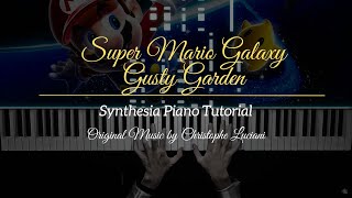 🎹 Super Mario Galaxy  Gusty Garden  Epic Piano Arrangement by Christophe Luciani [upl. by Terrab353]