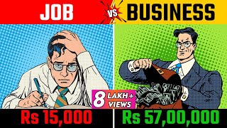 Job करनी चाहिए या Business  Business Vs Job [upl. by Nacul]