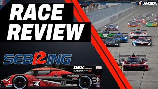 12 Hours of Sebring 2024 Race Review [upl. by Annay59]