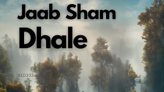 The Slowest song  S1D333  Jaab Sham Dhale  Official Lyric Video [upl. by Nwahsram]