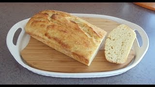 NoKnead Artisan Buttermilk Bread Easy No Mixer No Yeast Proofing [upl. by Nnayd]