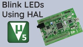 Getting started with HAL STM32F4 Discovery Blink LEDs [upl. by Latihs]