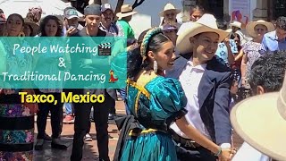 People Watching in Silver City Taxco Mexico  Centro Downtown [upl. by Vachil]