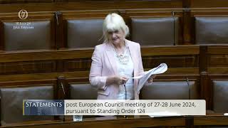 Deputy Marian Harkin  speech from 10 Jul 2024 [upl. by Cariotta384]