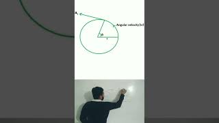 Tangential acceleration vs angular acceleration  physics shorts science edupath abhisheksir [upl. by Eekorehc]