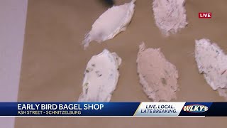 Learning not to fear the Schmear at Early Bird Bagel Shop [upl. by Nathanson347]