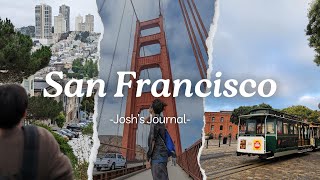 My first time in San Francisco and Palo Alto Vlog [upl. by Ahsauqal486]