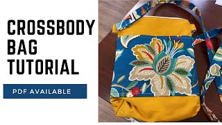 Crossbody Bag Tutorial [upl. by Annahaj]