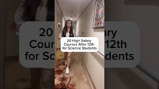 20 High salary courses after 12th for science students students courses career shorts ytshorts [upl. by Byran909]