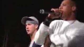 jayz feat eminem  renegade live [upl. by Ayamahs]