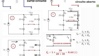 A102 ANÁLISE DE CIRCUITOS ELÉTRICOS  SUPERPOSIÇÃO E THÉVENIN [upl. by Philo136]