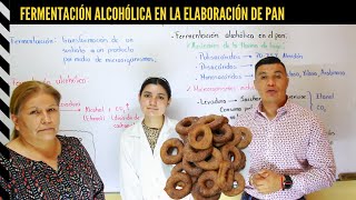 Fermentación Alcohólica en la Elaboración de Pan Donas [upl. by Stovall]