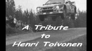 Henri Toivonen Tribute  Lancia 037 [upl. by Neelie33]