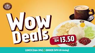 OldTown White Coffee  WOW DEALS [upl. by Adnylem]