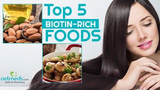 Top 5 BiotinRich Foods [upl. by Nnek]