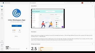 Fix Citrix Workspace App Not Installing From Microsoft Store On Windows 1110 PC [upl. by Ahsyas]