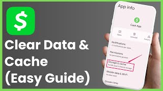 How to Clear Cash App Data Cache [upl. by Issej]