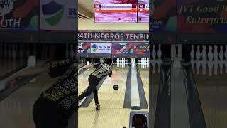 24th Negros Tenpin Bowling Open  Youth Finals  Marc Custodio BowlerX BrighterMags bowling [upl. by Christoffer]