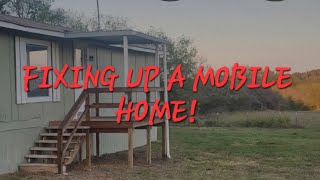 Fixing up a Mobile home on limited funds [upl. by Nazler695]