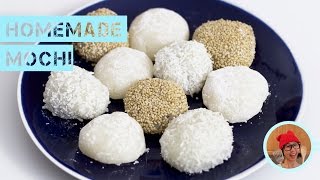 Homemade Mochi  Super Simple [upl. by Girand]