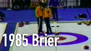 Al Hackner NO vs Pat Ryan AB  1985 Brier Final [upl. by Marshal]