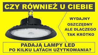 Zepsuta lampa przemysłowa LED [upl. by Salis]