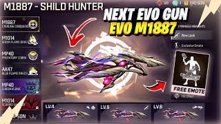 Next Evo Gun Free Fire  Evo M1887 Confirm Date  Next Evo Gun Confirm Date  FF Next evo Gun [upl. by Ahsotal]