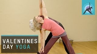 Valentines Day Partner Yoga [upl. by Kornher40]