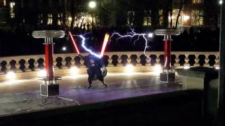 ArcAttack  Singing Tesla Coils  Final Countdown [upl. by Fornof]