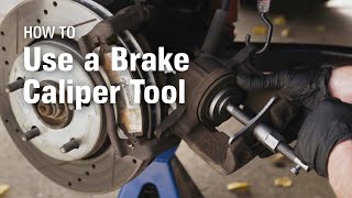 How to Use a Brake Caliper Tool [upl. by Aleuname]