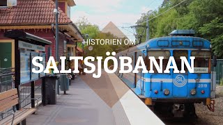 Historien om Saltsjöbanan  Lokalbanorna i Stockholm del 47 [upl. by Ahseinad]