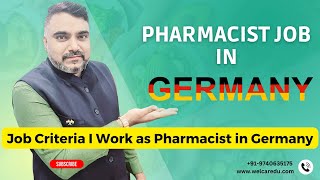 Pharmacist Job in Germany I Job Criteria I Work as Pharmacist in Germany I By Dr Naresh Bhati [upl. by Anamuj135]