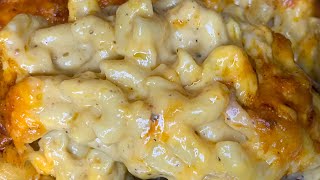 SOUTHERN STYLE MAC N CHEESE THE BEST MAC N CHEESE AT THE COOKOUT GUARANTEED HOW TO MAKE NO EGGS [upl. by Anatole437]