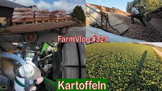 Farmvlog 325 Kartoffelernte  Rapsbestand [upl. by Dogs]